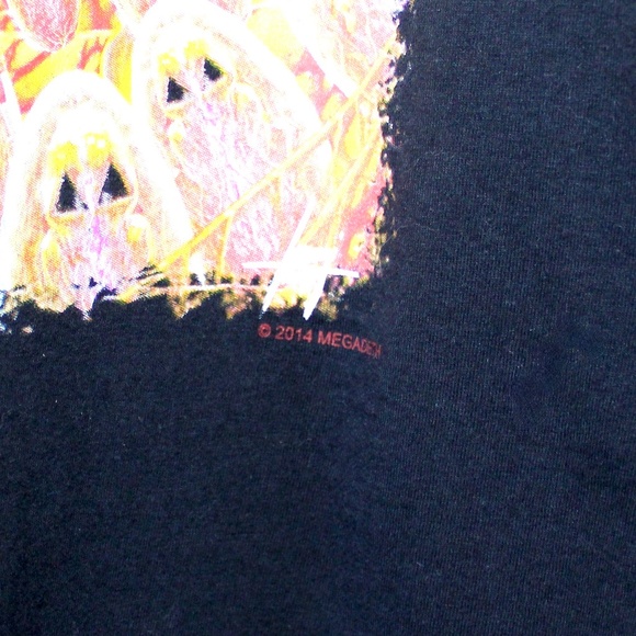 2014 Megadeath Band T-Shirt - Picture 4 of 5